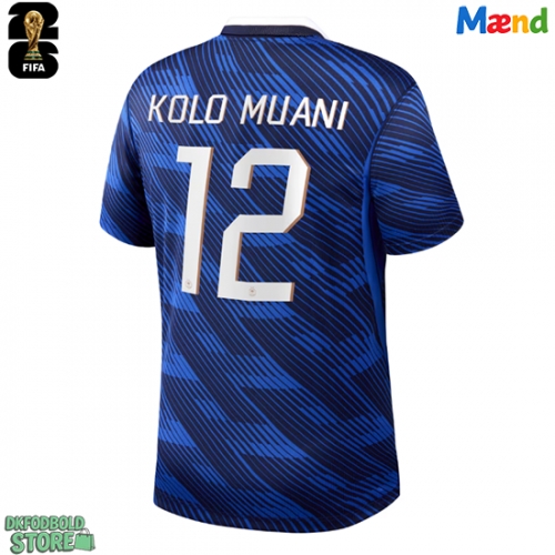 Frankrig Randal Kolo Muani #12 Replika Hjemmebanetrøje VM 2026 Kortærmet